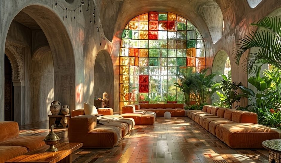 AI-rendered interior design concept created from a room photo